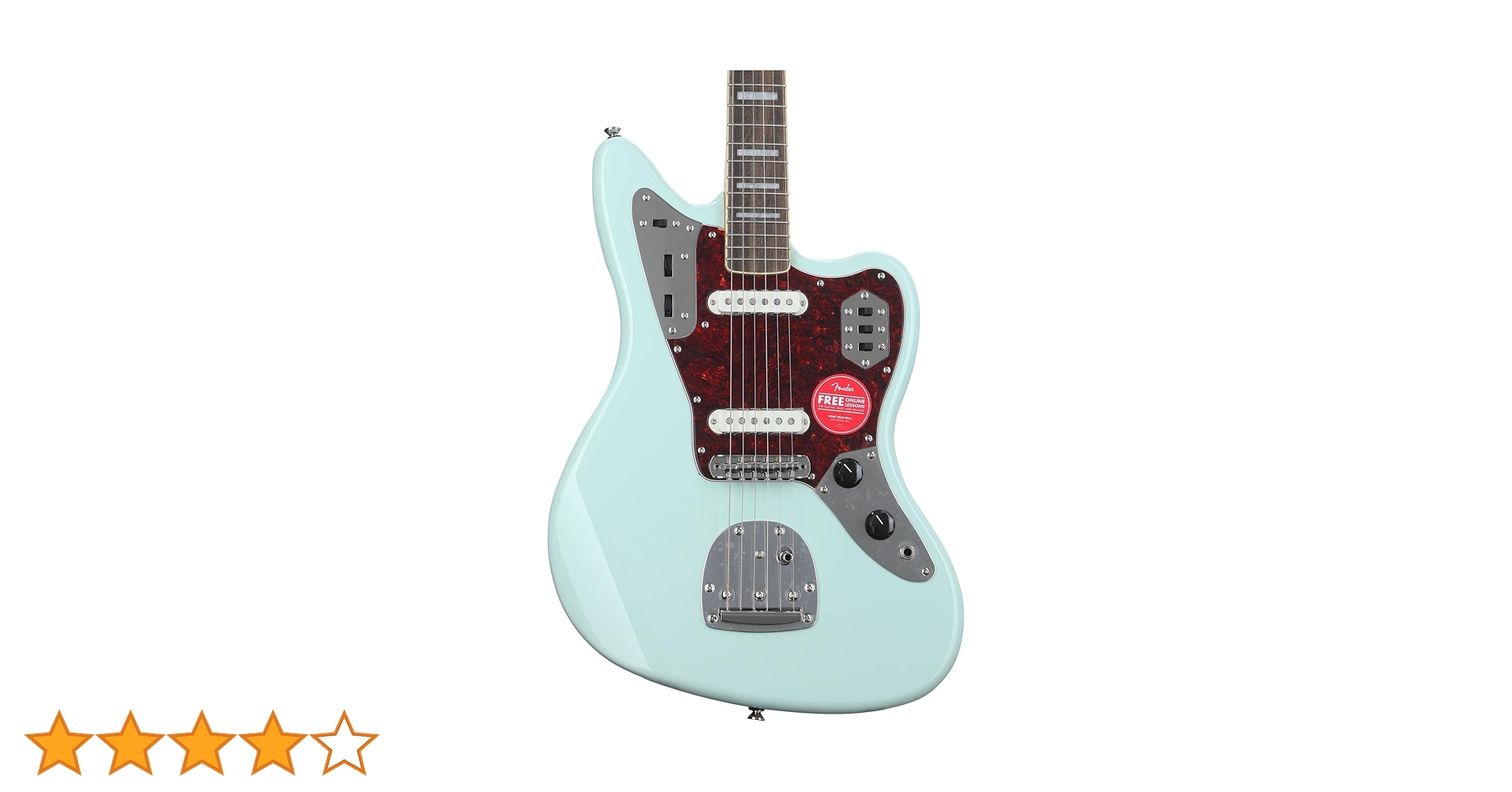 Squier by Fender Classic Vibe 70's Jaguar Electric Guitar - Laurel